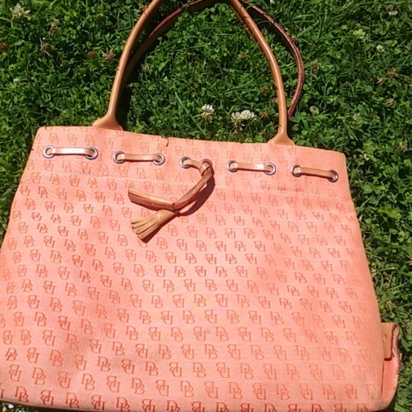 Dooney & Bourke Handbags - Orange Signature Dooney Bag
